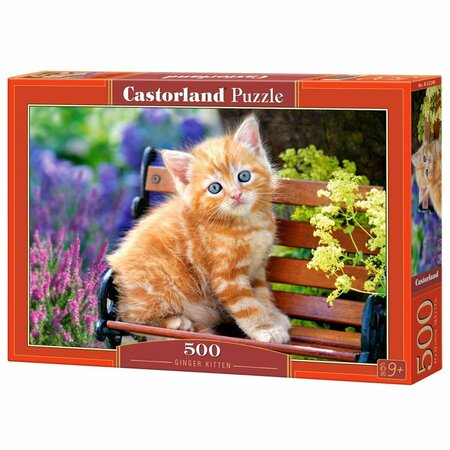 CASTORLAND Ginger Kitten Jigsaw Puzzle - 500 Piece B-52240